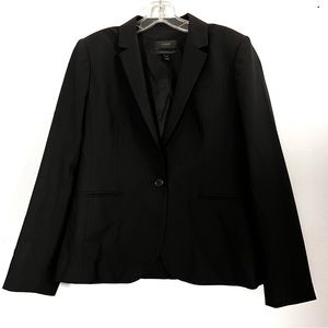 J. Crew Black Bi Stretch Wool Blazer Jacket - 12